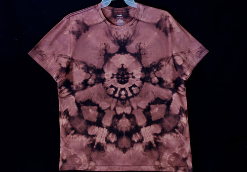 Reg. Cotton T shirt Monochromatic XL  #2767 Mandala design $80