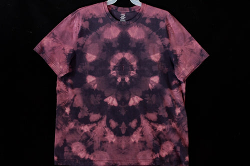 Reg. Cotton T shirt Monochromatic XXL #2780 Mandala design $85