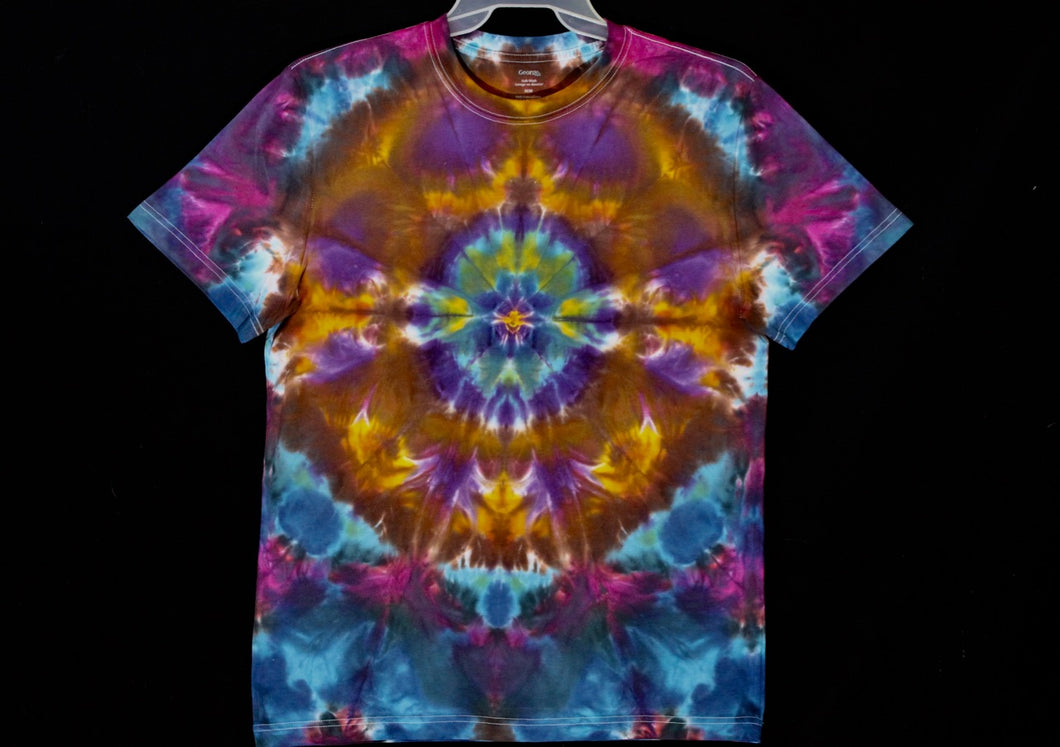 Men's reg. Cotton T shirt Medium #2824 Mandala design $80