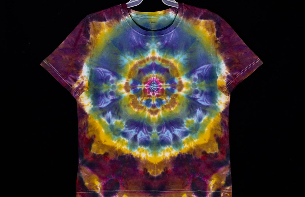 reg. cotton T shirt Large #2829 Mandala design $80