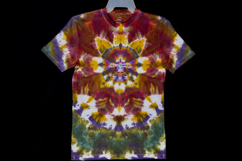 Reg. Cotton t shirt Small #2939 Mandala design $80