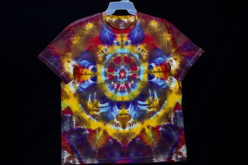 Reg. cottton T shirt XL #2954 Mandala design $80