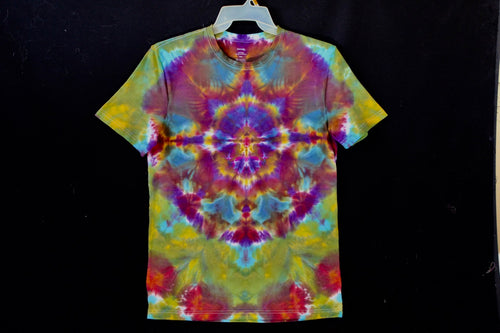 Reg. Cotton T shirt Medium #3107 Mandala design $80