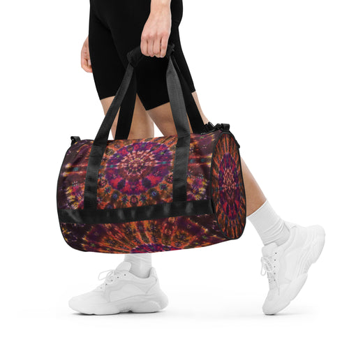 'Autumn Blush' All-over print gym bag