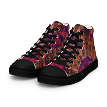 Load image into Gallery viewer, &#39;Autumn Blush&#39; Men’s high top canvas shoes