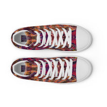 Load image into Gallery viewer, &#39;Autumn Blush&#39; Men’s high top canvas shoes