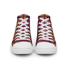 Load image into Gallery viewer, &#39;Autumn Blush&#39; Men’s high top canvas shoes