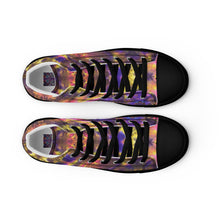 Load image into Gallery viewer, &#39;Folding Space&#39; Women’s high top canvas shoes