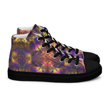 Load image into Gallery viewer, &#39;Folding Space&#39; Women’s high top canvas shoes