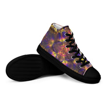 Load image into Gallery viewer, &#39;Folding Space&#39; Women’s high top canvas shoes