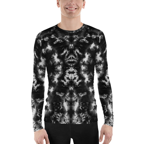 Gargoyle Guardian' B&W Men's Rash Guard