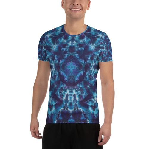 Heavenly Host' All-Over Print Men's Athletic T-shirt (Slim Fit)